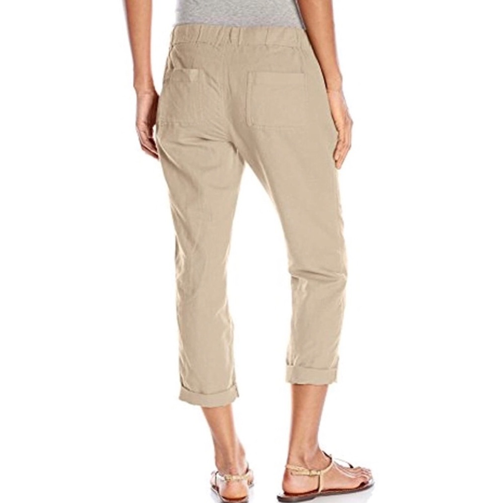 Columbia || Linen Blend Coastal Escape Capri Travel Pants